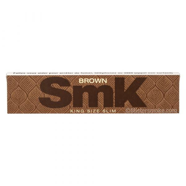 smk brown slim rolling papers