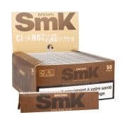 smk brown slim leaf box