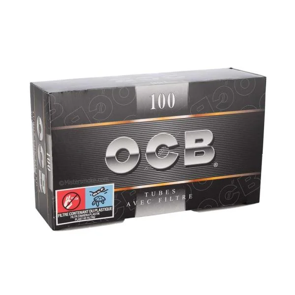 batch of 100 OCB cigarette tubes