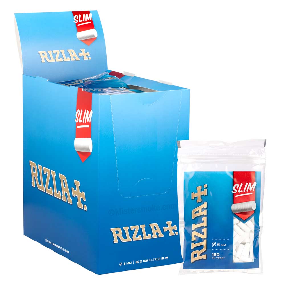 FILTRE RIZLA NATURA POUR CIGARETTE 6MM 