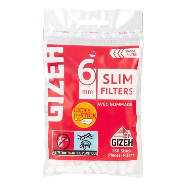 sachet de filtres gizeh silver