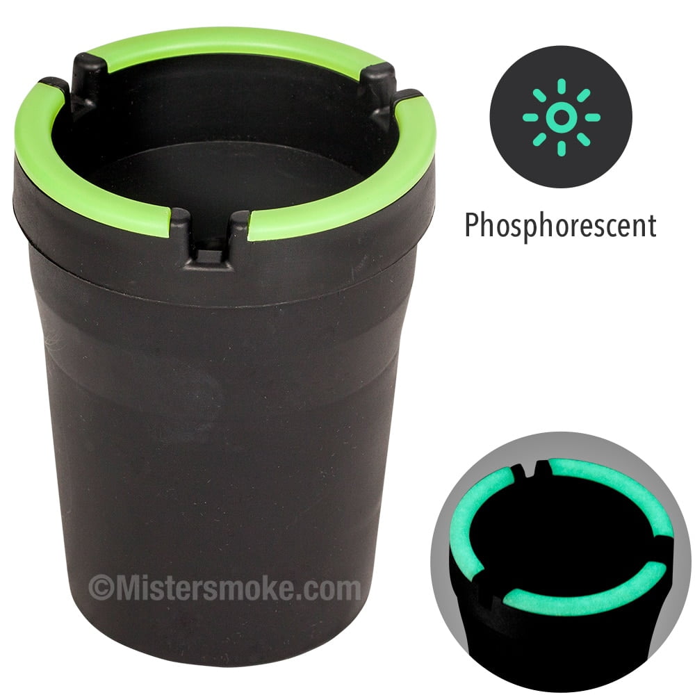 Cendrier de Voiture Anti-Odeur Phosphorescent - MajorSmoker