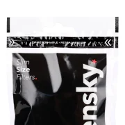 sachet de filtres mousse pour rouler les cigarettes avec fermeture zip hermétique pratique.