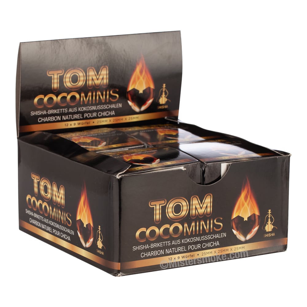 Tom Cococha Gold I Charbon naturel chicha I Mistersmoke