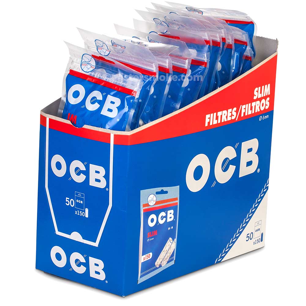 Filtres OCB en Papier Slim 50 sachets de 150 - PW Distribution