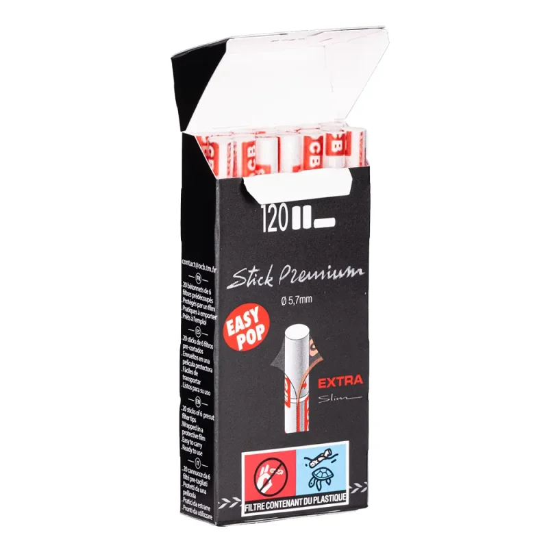 boite de filtres en mousse stick ultra slim 5,7 mm de la marque OCB