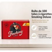 AAA - Boîte de 100 tubes à cigarettes Smoking Deluxe - image-1