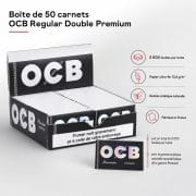AAA - Boîte de 50 carnets OCB Regular double premium - image-1