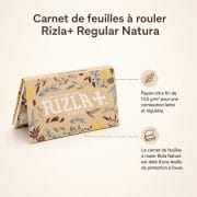 AAA - Carnet de feuilles à rouler Rizla+ Regular Natura - image-1