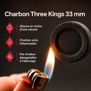 AAA - Charbon Three Kings 33 mm - image-2
