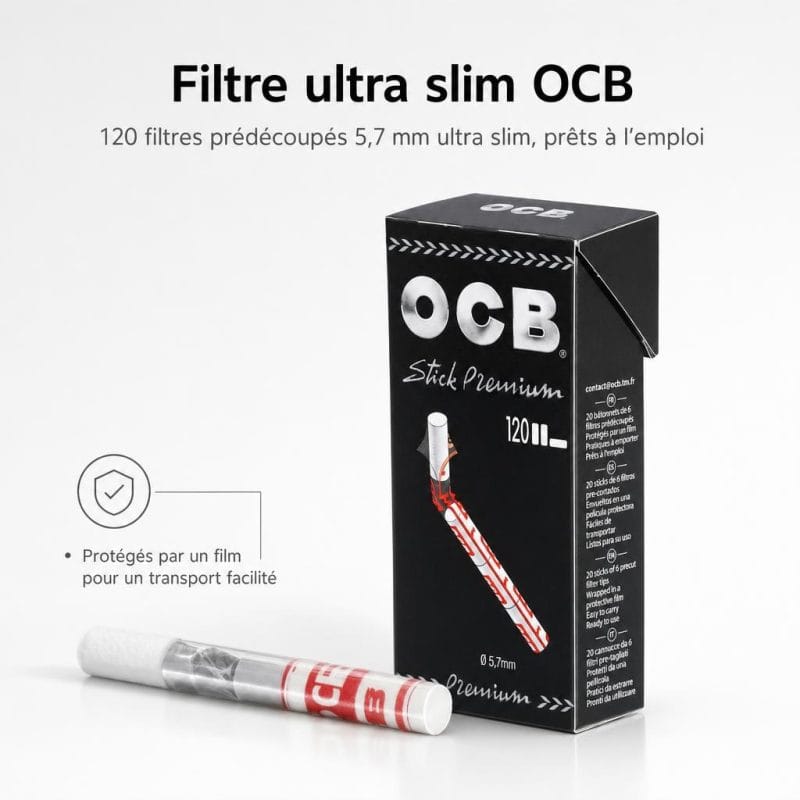 AAA - Filtre ultra slim OCB - image-1