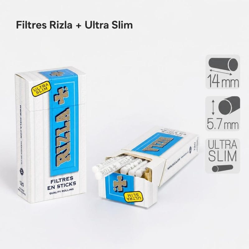 AAA - Filtres Rizla + ultra slim - image-1
