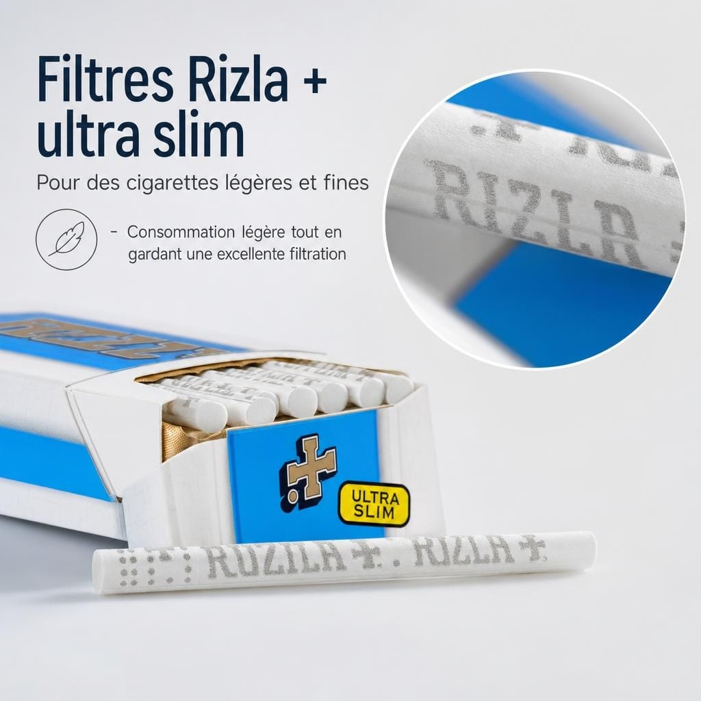 AAA - Filtres Rizla + ultra slim - image-2