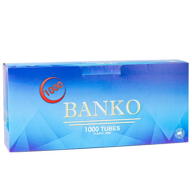 Boîte de 1000 tubes à cigarettes Banko - Économisez sur votre tabac