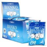 boite de sachets de filtres cigarettes BANKO slim 6 mm
