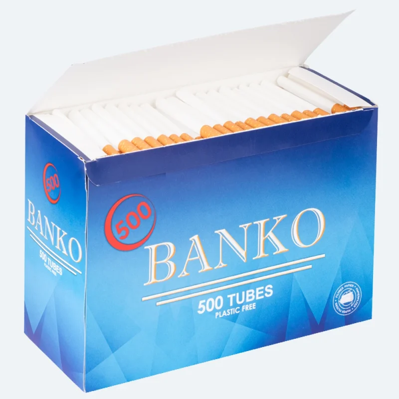 Boite de 500 tubes à cogarettes pas cher de la marque banko