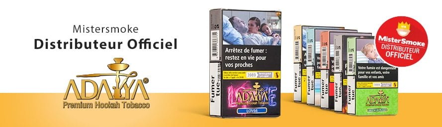 Mistersmoke, distributeur officiel Adalya
