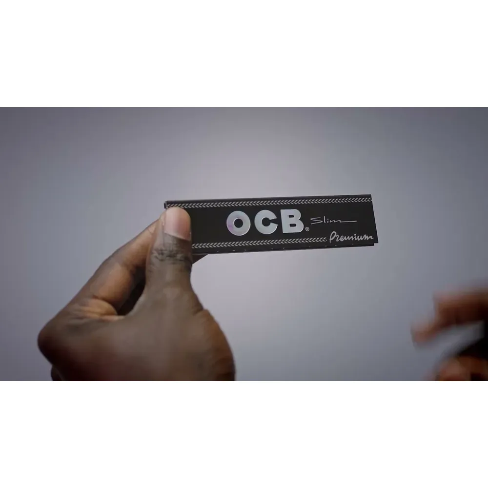 ocb slim premium - le papier à rouler de qualité, fabriqué en France.