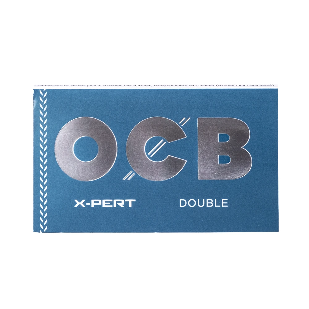 OCB Xpert Double Regular - feuille courte OCB carnet bleu