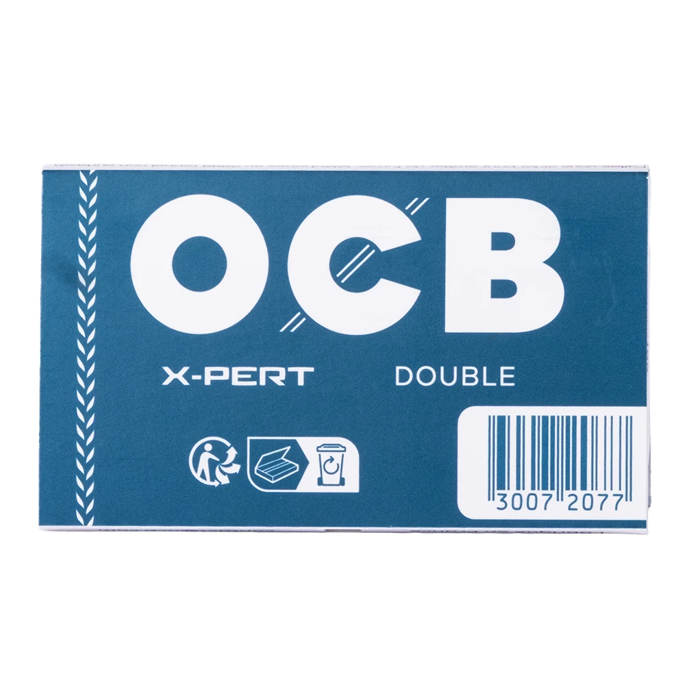dos du carnet de feuilles à rouler OCB X-Pert Double