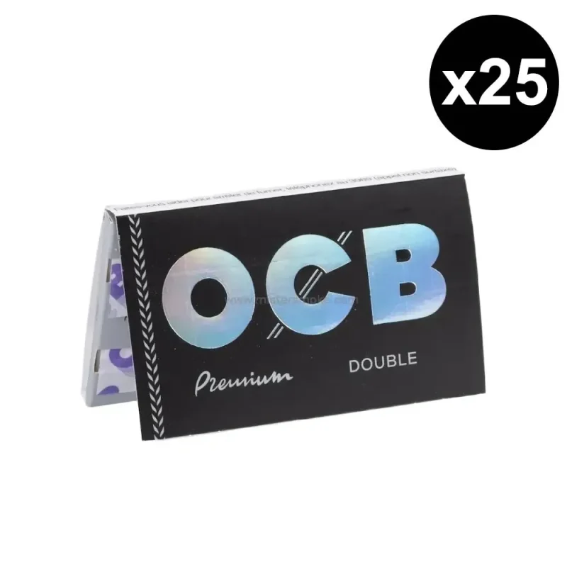 Lot de 25 carnets OCB Regular double premium