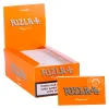 feuille a rouler rizla croix orange original - boite de 25 carnets