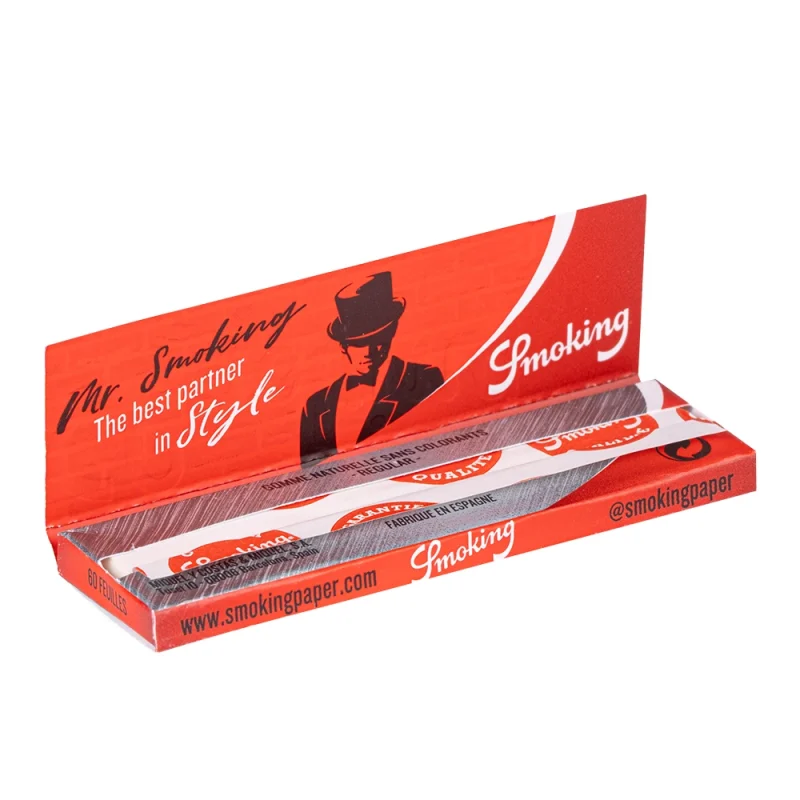 carnet ouvert - feuilles à rouler Smoking Master