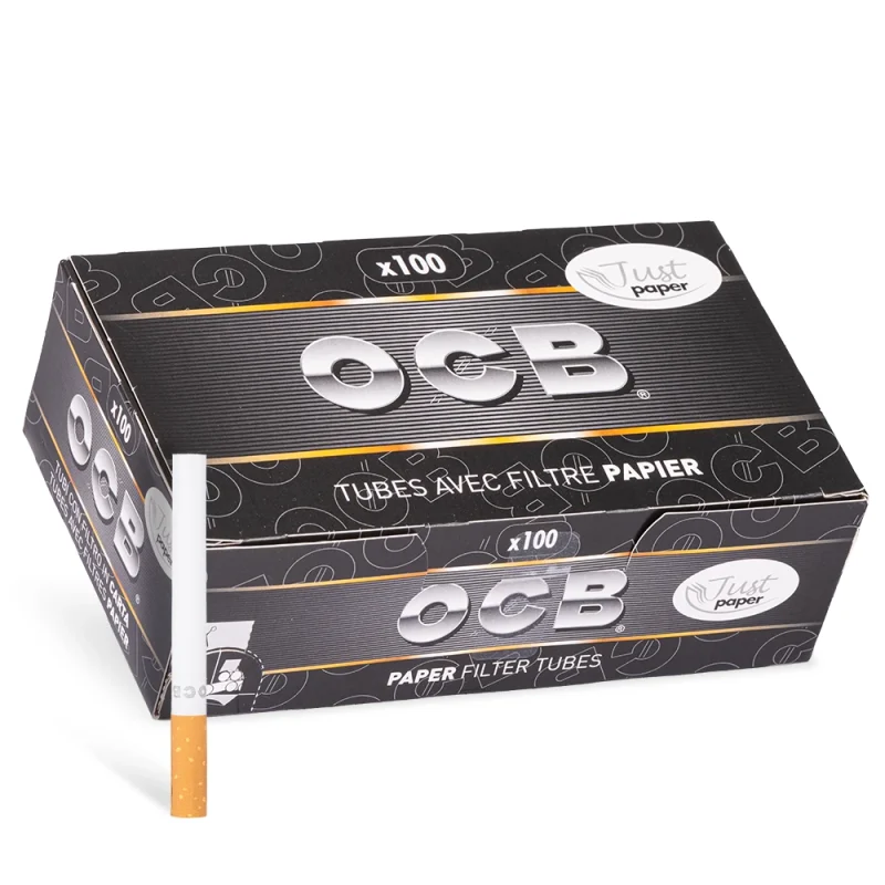 lot de 100 tubes cigarettes OCB