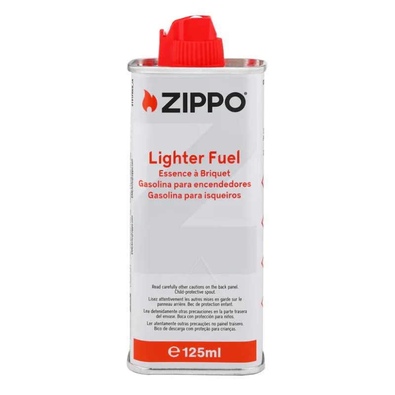 essence zippo - flacon 125 ml pour recharger son briquet essence.