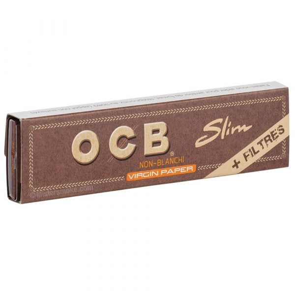 OCB Slim tips Virgin paper