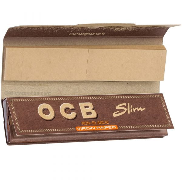 OCB Slim tips Virgin paper