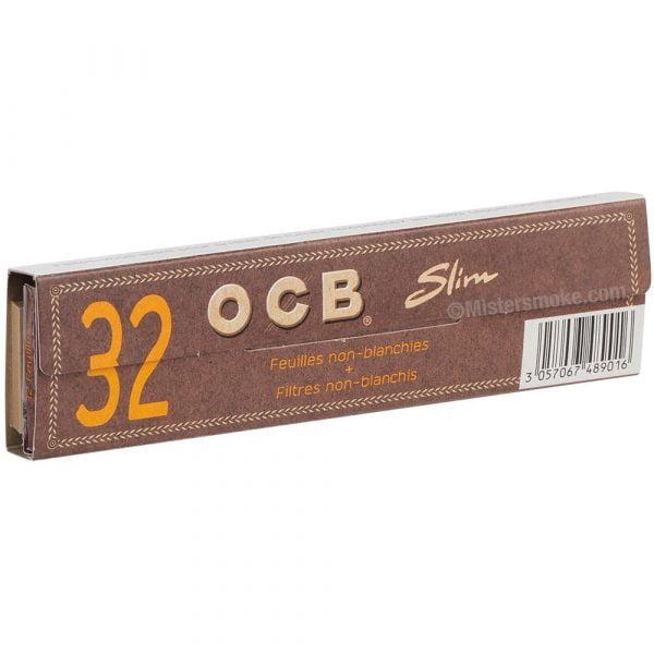 OCB Slim tips Virgin paper