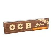 OCB Virgin Paper I La OCB slim non blanchie + cartons