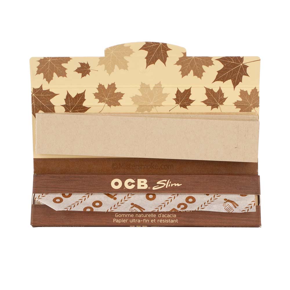 OCB Slim Tips Virgin x1  Feuille Slim avec filtres cartons - MajorSmoker