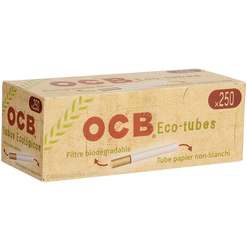 OCB Organic Eco-tubos de cigarrillos, 4 Cajas x 250 eco-tubes : :  Salud y cuidado personal