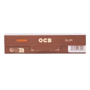 détail du carnet ocb virgin slim tips