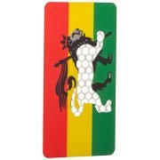 Rasta card grinder with lion shape