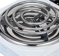 Allume charbon tsar plaque spirale