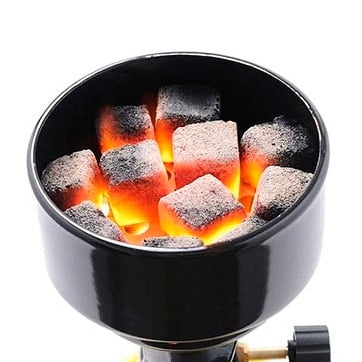 Coal heater - gas