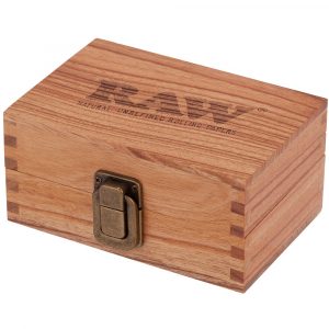 Boite de rangement fumeur en bois - RAW