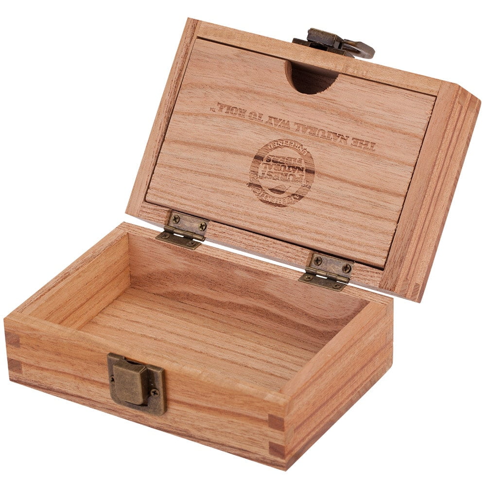 PREMIUM B Bliss Stash Box Accessoire fumeur tout-en-un Grande boîte de  rangement en bois et organisateur avec serrure à combinaison -  France