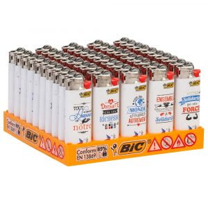 BIC Briquet | Maxi x50 Pas Cher | Grand Briquet BIC