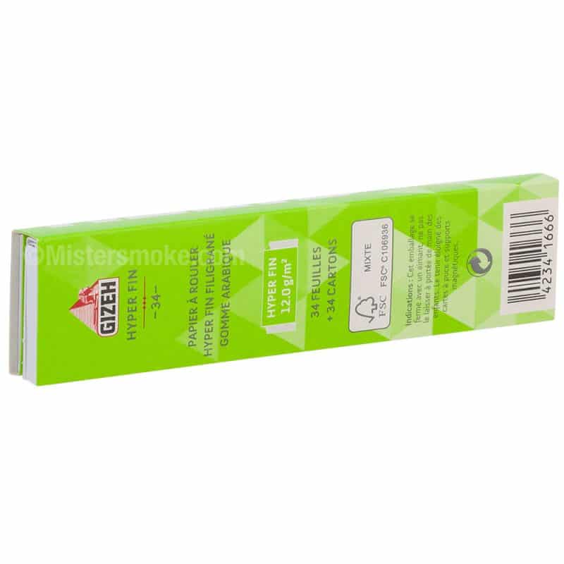 Carnet Gizeh Slim hyper fin + tips