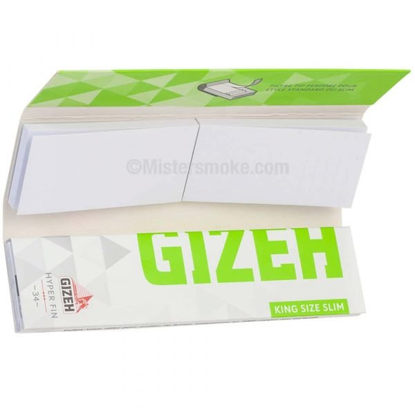 Carnet Gizeh Slim hyper fin + tips