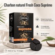 AAA - Charbon naturel Fresh Coco Suprême 1 kg - image-1