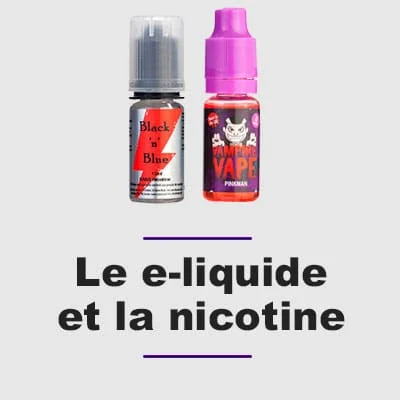 E-liquid and nicotine - Choice electronic cigarette