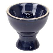 Bowl Hookah  ceramic vortex - Blue