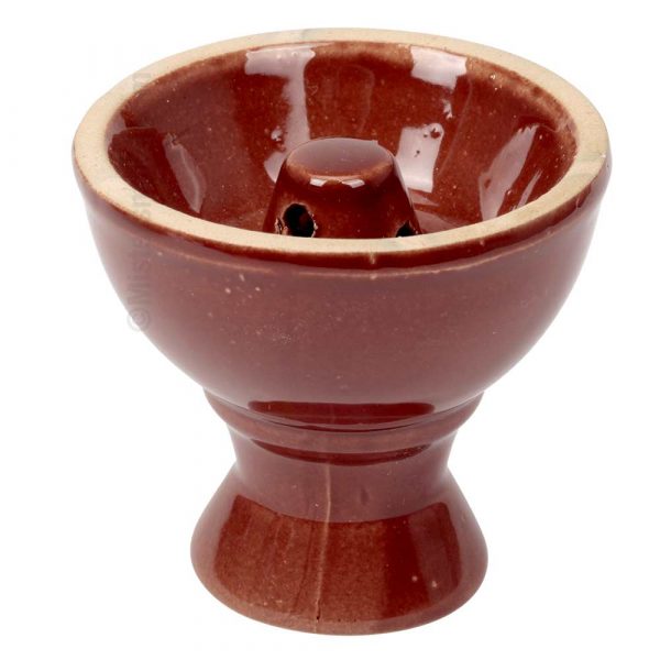Bowl Hookah  ceramic vortex - Red