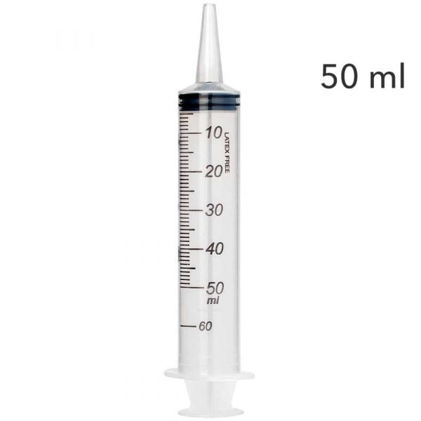 Graduierte Spritze mit Nadel - Bio Concept - 50 ml