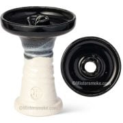 hookah john trimony black over white